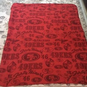 NFL Bedding - 49ers Blankets 3 of them! NFL Bedding - 49ers Blankets 3 of them!